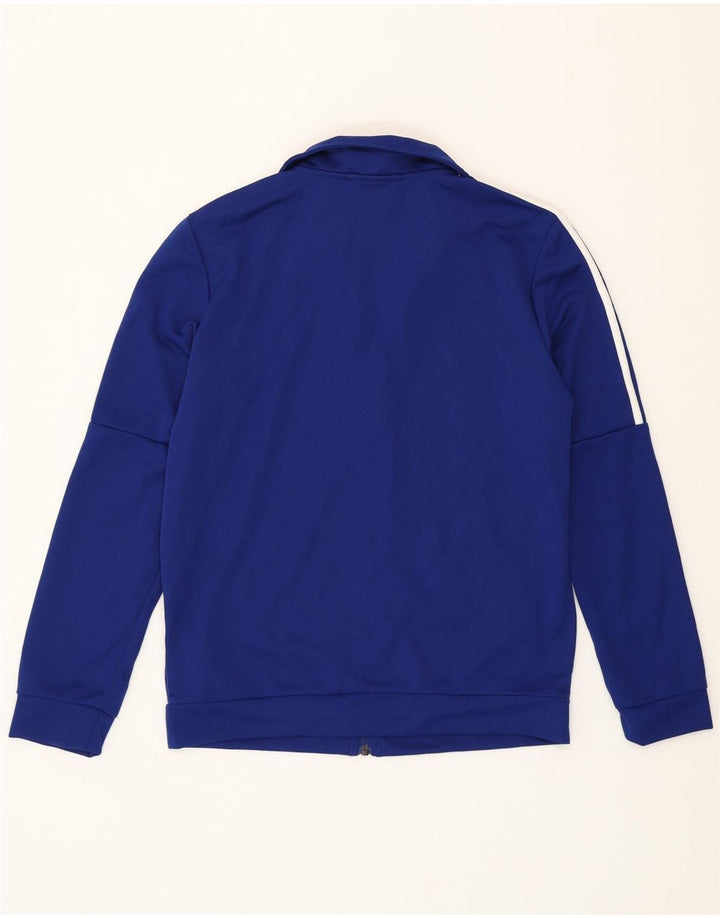 ADIDAS Womens Tracksuit Top Jacket UK 16/18 Large Blue Polyester Vintage Adidas and Second-Hand Adidas from Messina Hembry 