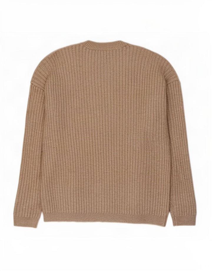 Marks & Spencer Dame sweater med rund hals DK 14 Medium Brun