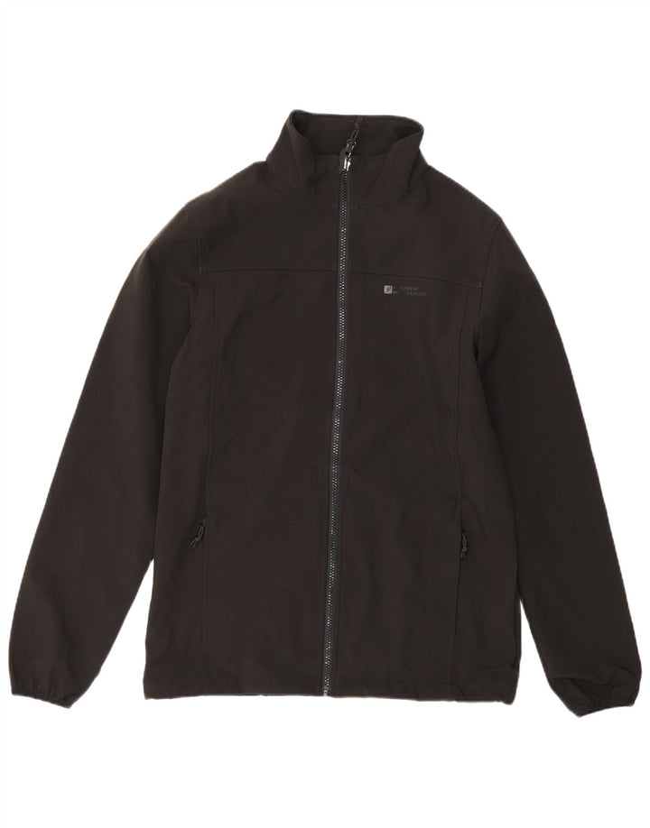 Mountain Warehouse Herre Liner Bomber Jacket UK 34 XS Sort Polyester