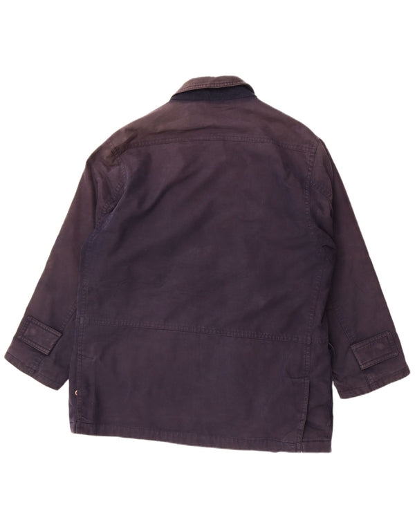 Trussardi Herre Utility Jacket IT 48 Medium Navy Blue