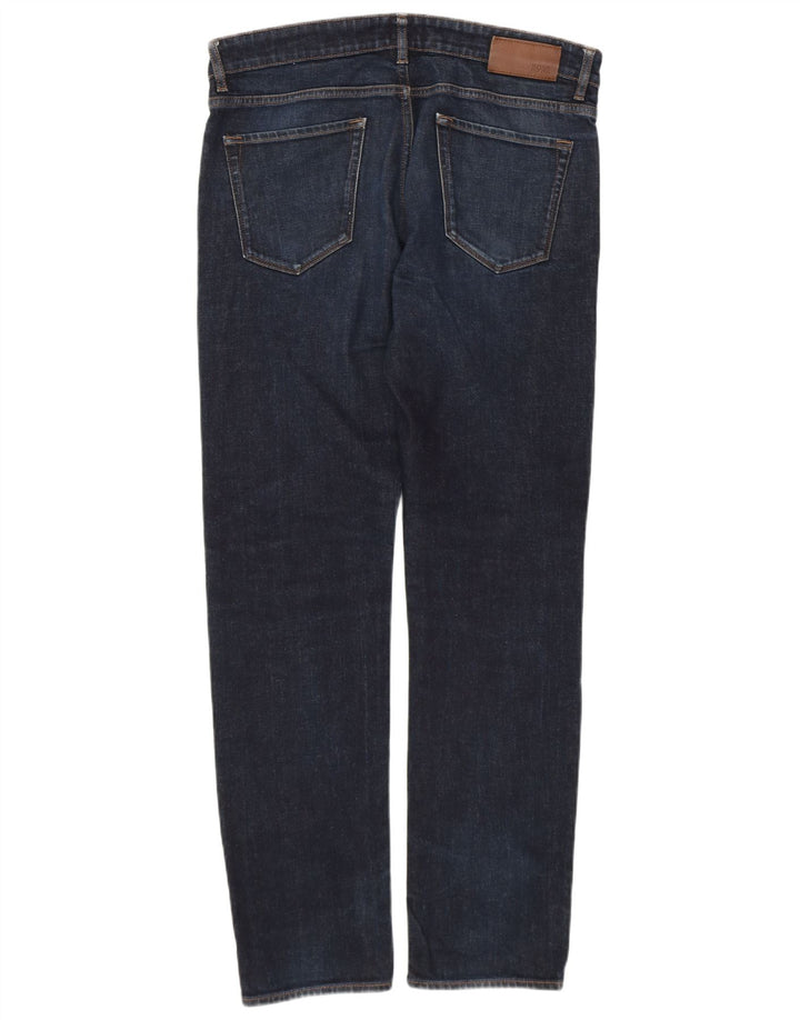 HUGO BOSS Slim Jeans til mænd W34 L32 Marineblå