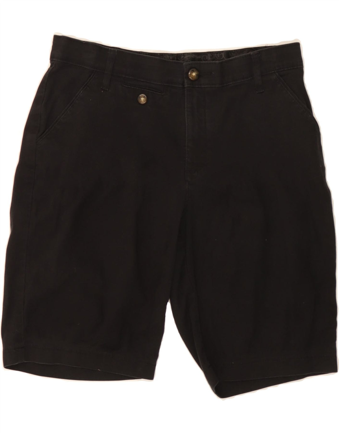LEE Womens Chino Shorts US 8 Medium W30  Black Cotton Vintage Lee and Second-Hand Lee from Messina Hembry 