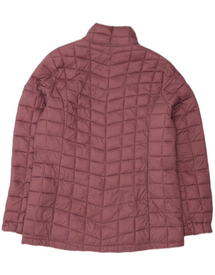 Reebok Polstret Damejakke UK 14 Medium Maroon Polyester