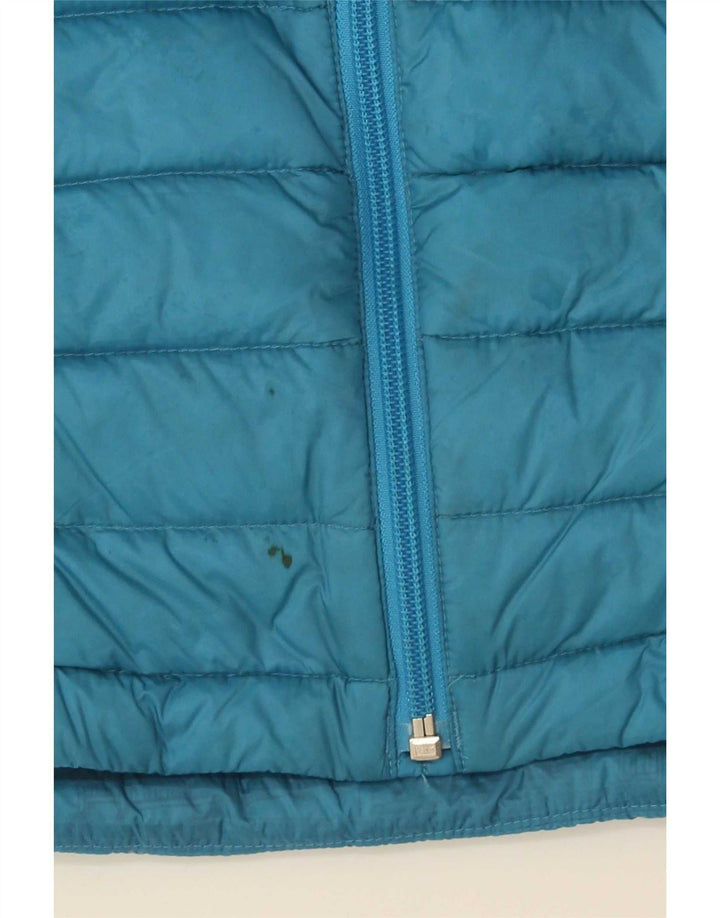 Ariat Girls Polstret Gilet 9-10 år Medium Blue Nylon
