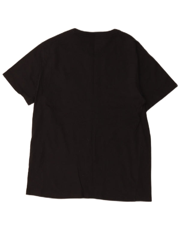 Levi's Herre Standard T-Shirt Top Medium Sort Bomuld