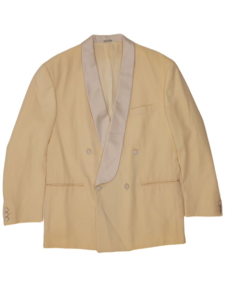 Carlo Pignatelli Herre Dobbeltradet Blazerjakke IT 52 XL Gul