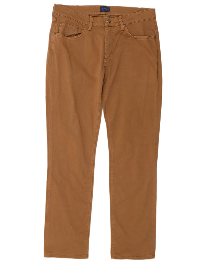 Gant Herre Slim Cargo Bukser W34 L32 Brun Bomuld