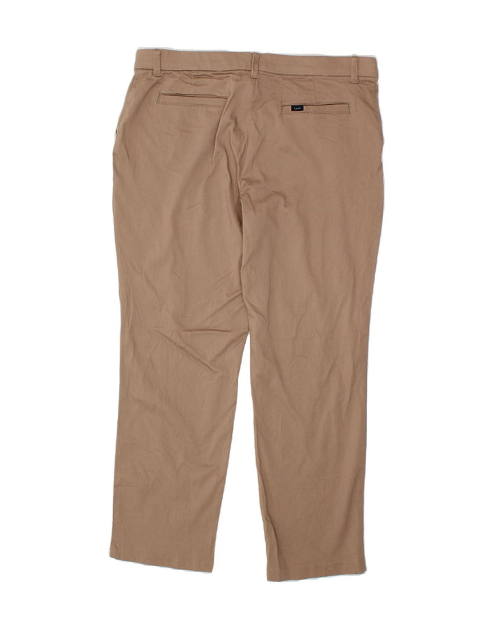 LEE Mens Slim Chino Trousers W40 L32 Beige Vintage Lee and Second-Hand Lee from Messina Hembry 