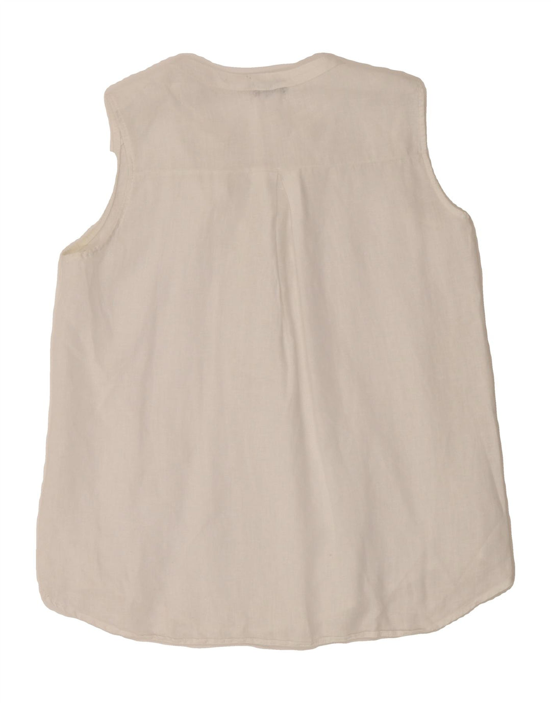 RIFLE Womens Sleeveless Blouse Top UK 16 Large White Vintage Rifle and Second-Hand Rifle from Messina Hembry 