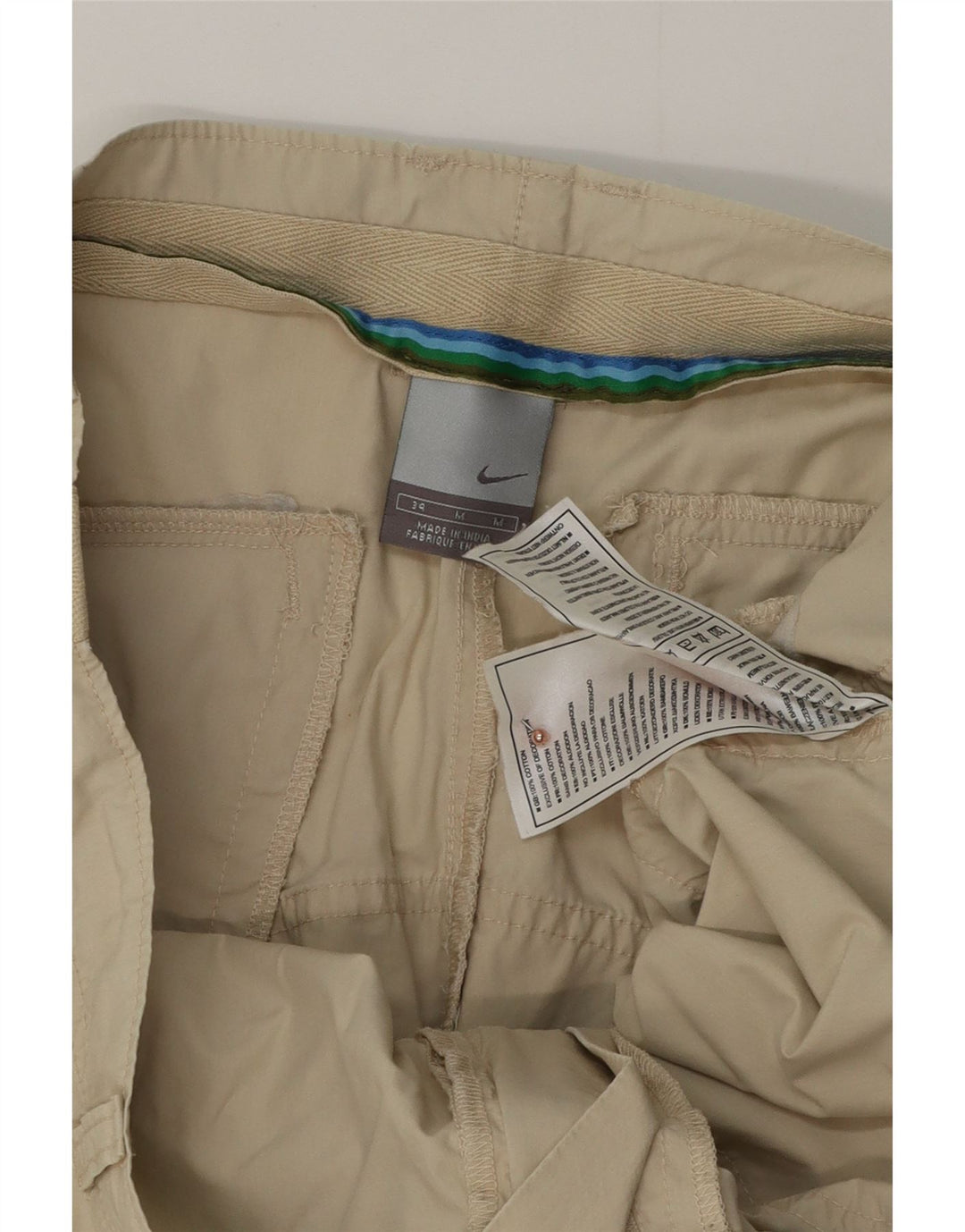 Nike herreshorts W34 mellemgrøn bomuld