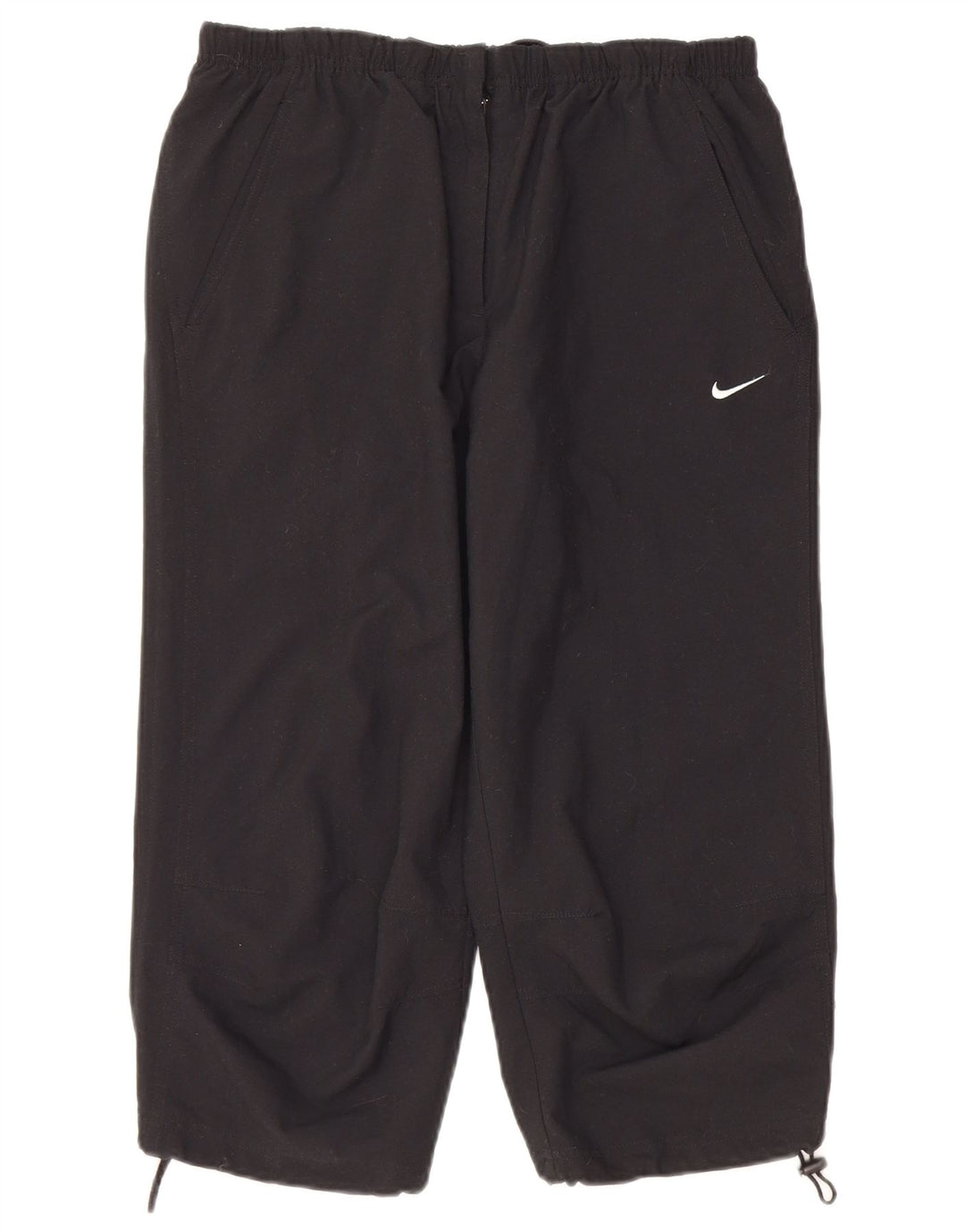 Nike Capri træningsdragtbukser til kvinder UK 10/12 Medium Black Polyester
