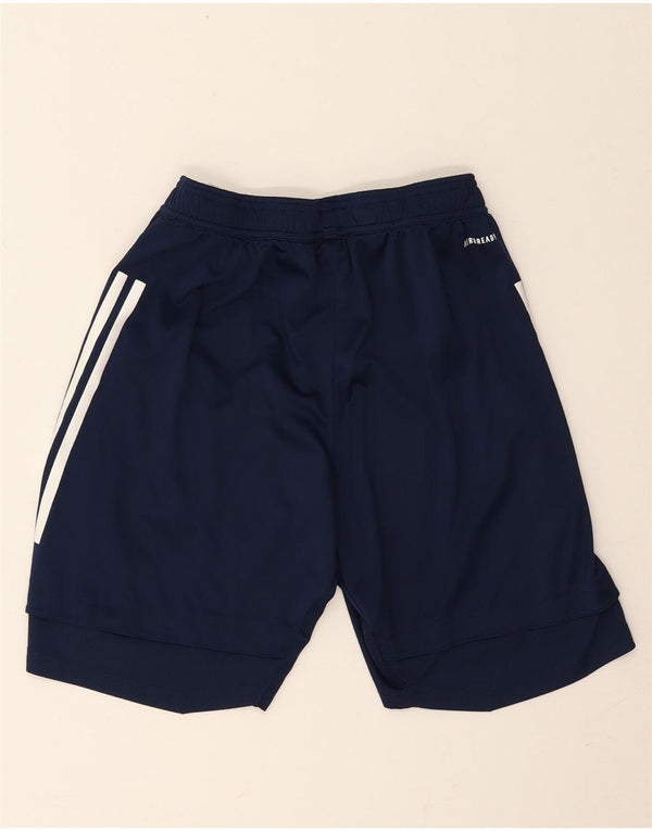 Adidas Herre Irish Football grafiske sportsshorts Små marineblå polyester