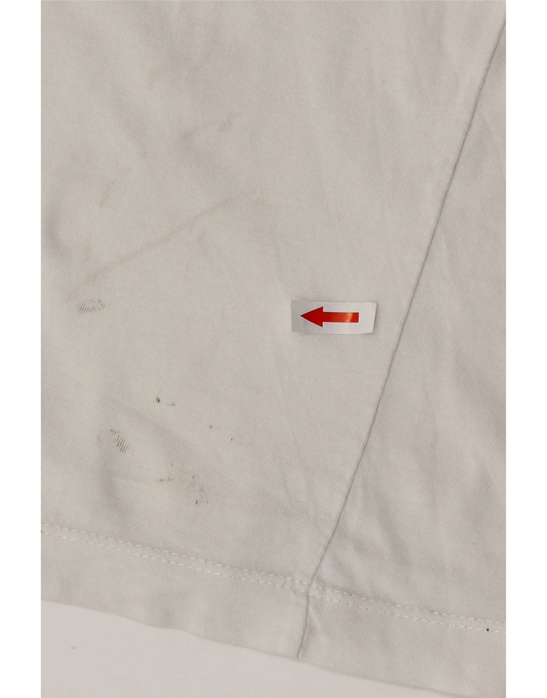 Nike grafisk T-shirt top til mænd, lille hvid bomuld