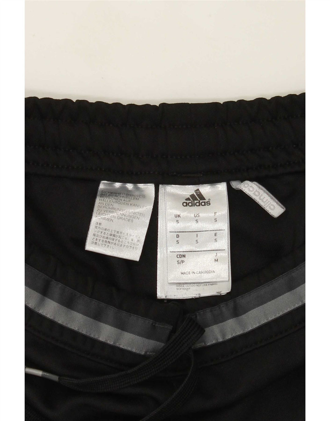 Adidas Herre Climacool Grafisk træningsdragt Bukser Lille sort polyester