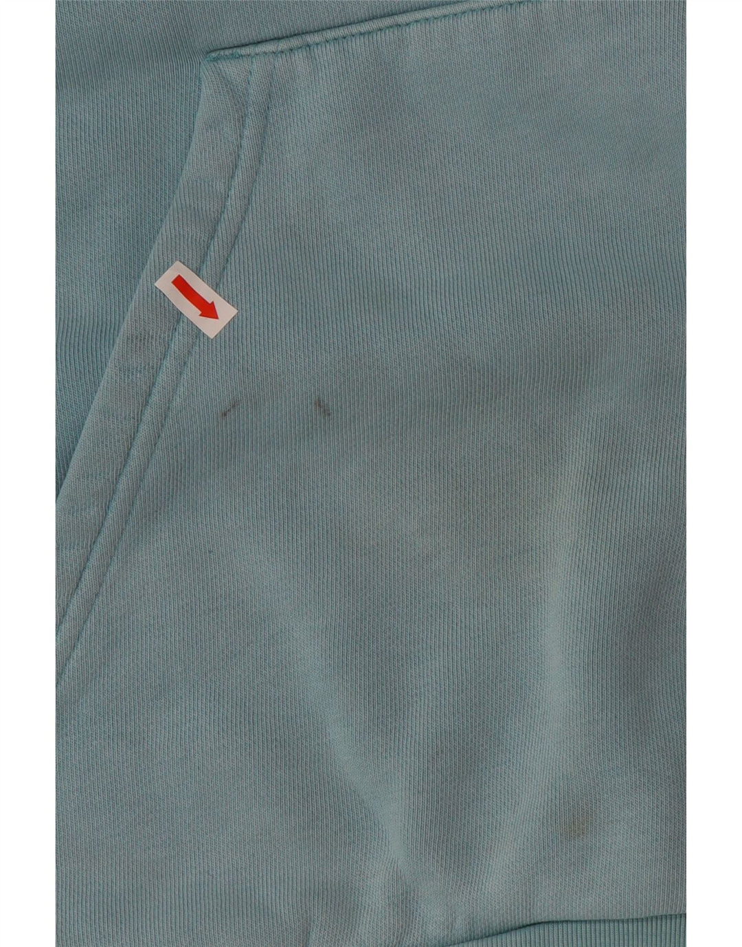 ADIDAS Mens Hoodie Jumper Large Blue Cotton