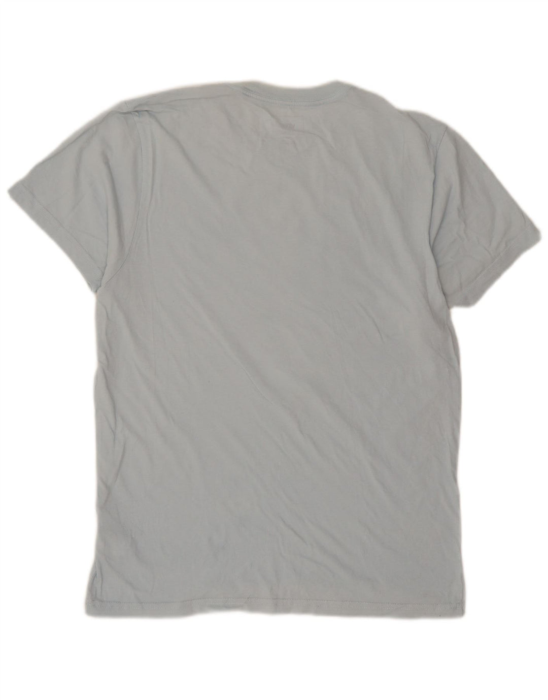 Vans Herre Custom Fit grafisk T-shirt top mellemblå bomuld