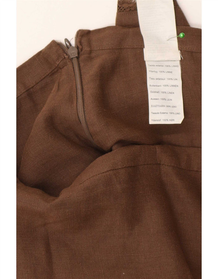 Massimo Dutti Nederdel W30 mellem brun hør til kvinder