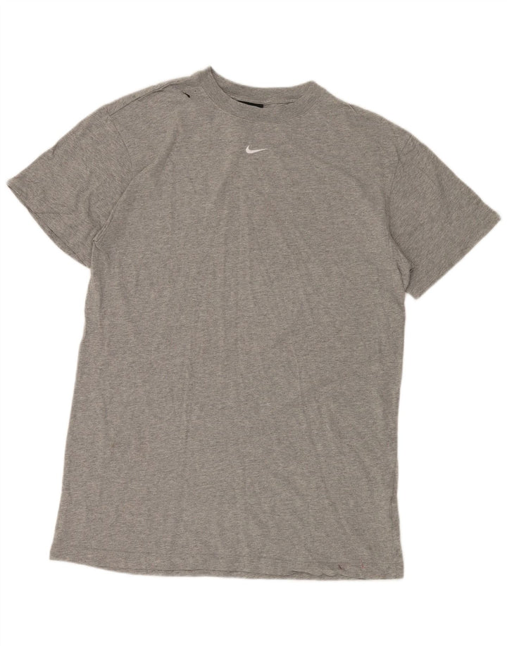 NIKE T-shirt top mellem grå bomuld til mænd