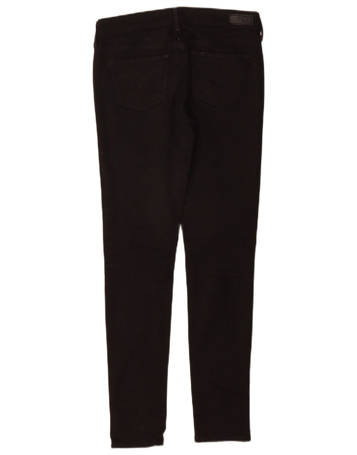 LEVI'S Dame Slight Curve Modern Rise Skinny Jeans W25 L30 Sort Bomuld