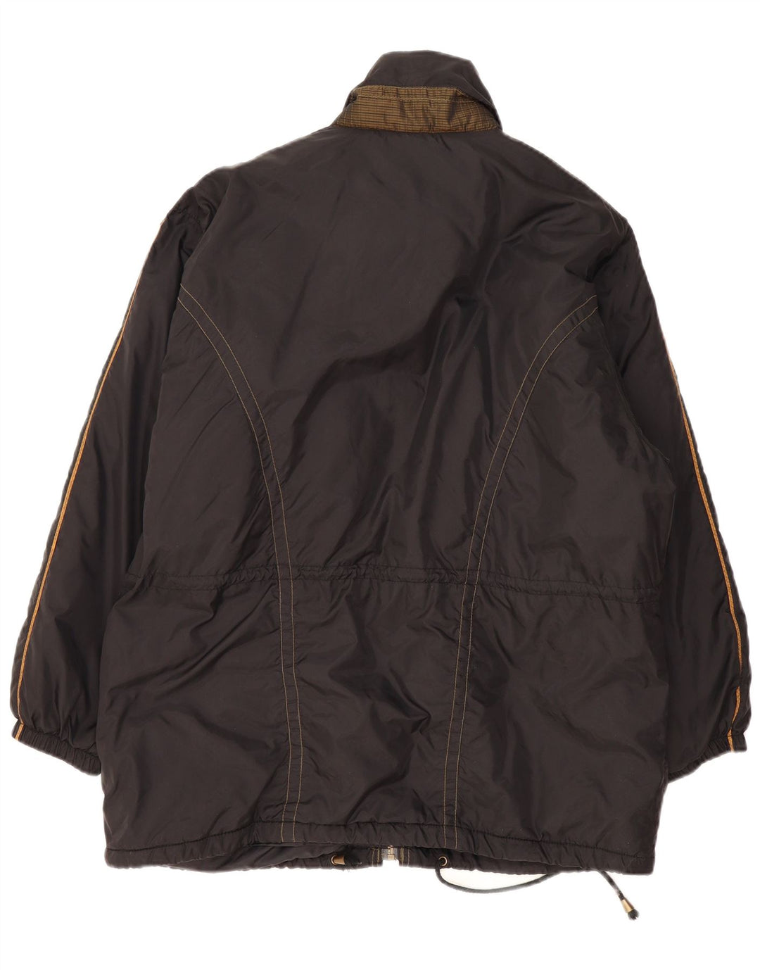 Active Windbreaker Jacket til mænd UK 42 XL Sort blomstret polyamid