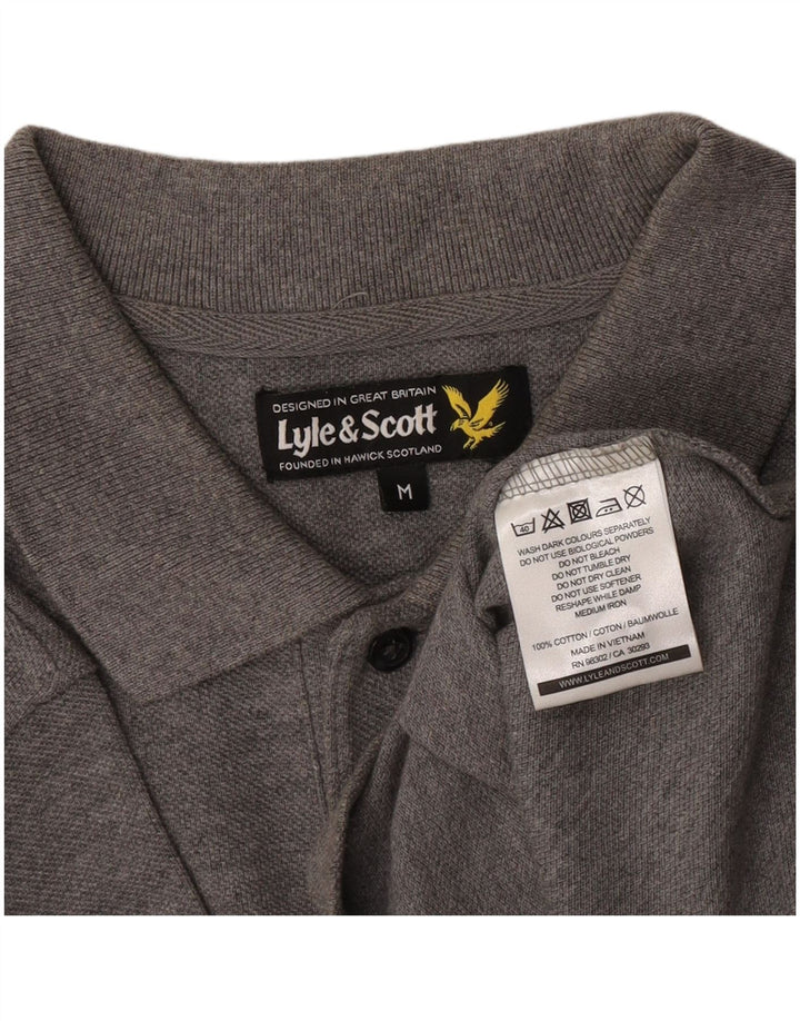 Lyle & Scott herre poloshirt mellemgrå bomuld