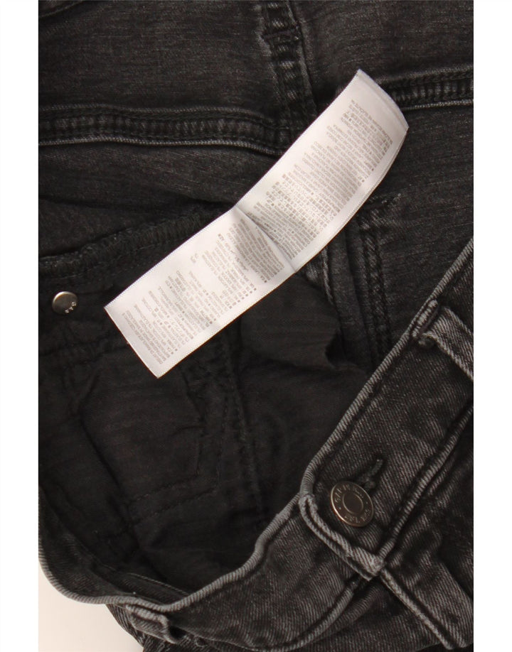 GAP Womens Kick Regular Fit cropped jeans W30 L24 Grå bomuld