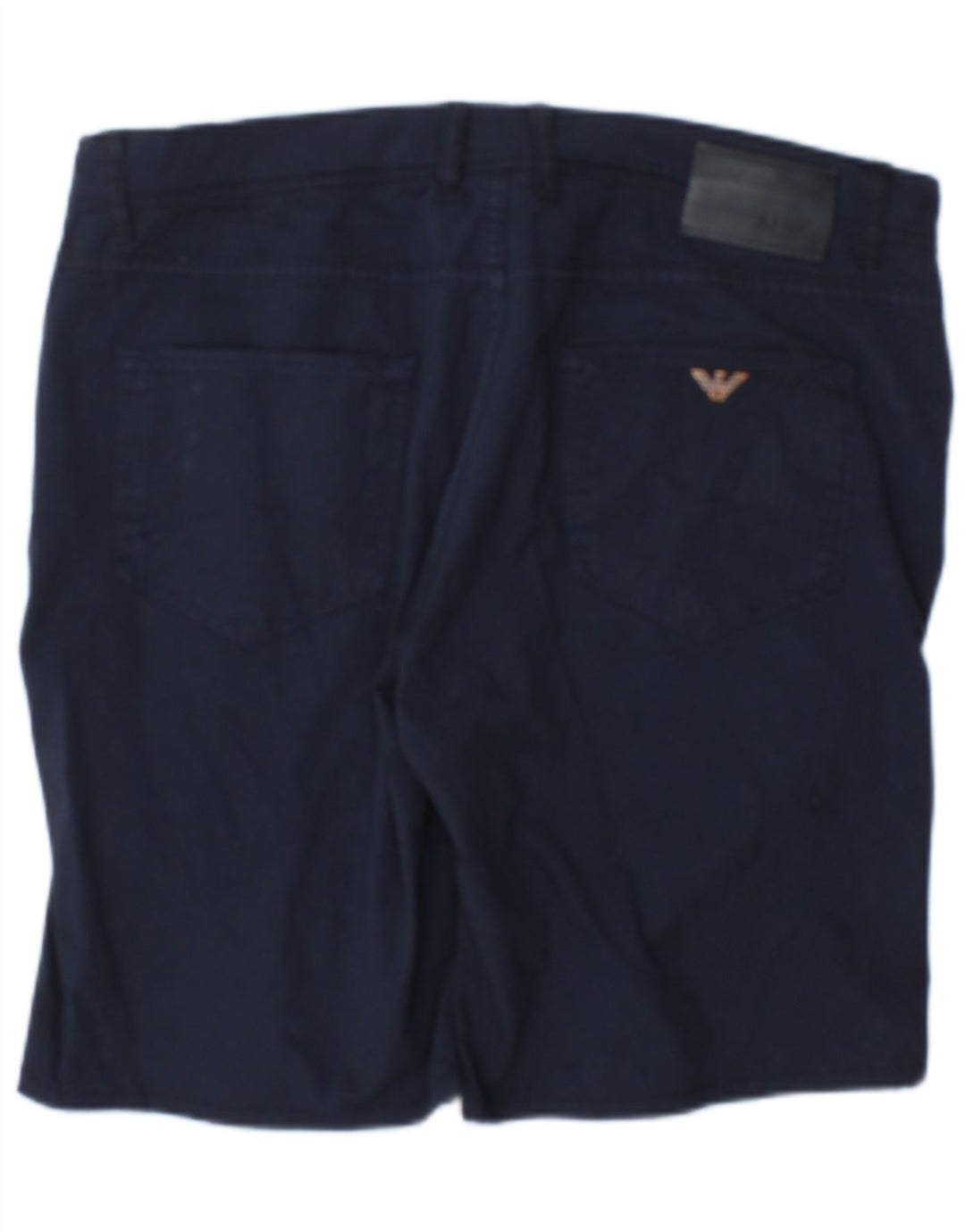 Armani Casual Shorts til mænd W36 store marineblå bomuld