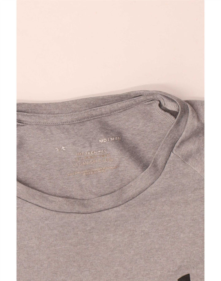 Under Armour Herre T-Shirt Top Medium Grå
