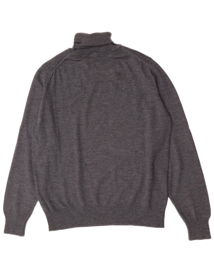 Zara Herre rullehals sweater mellemgrå