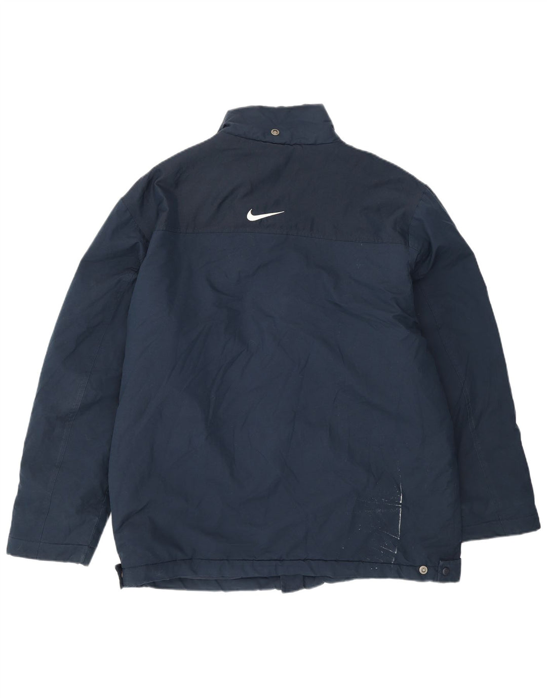 Nike Herre Windbreaker Jacket UK 42/44 Large Navy Blue