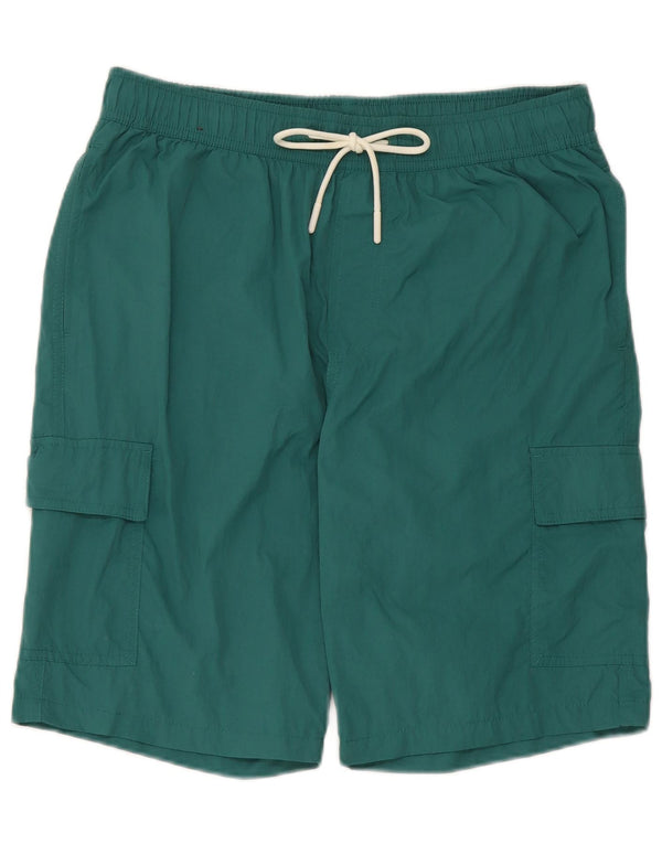 Marks & Spencer Herre Cargo svømmeshorts mellemgrøn polyamid