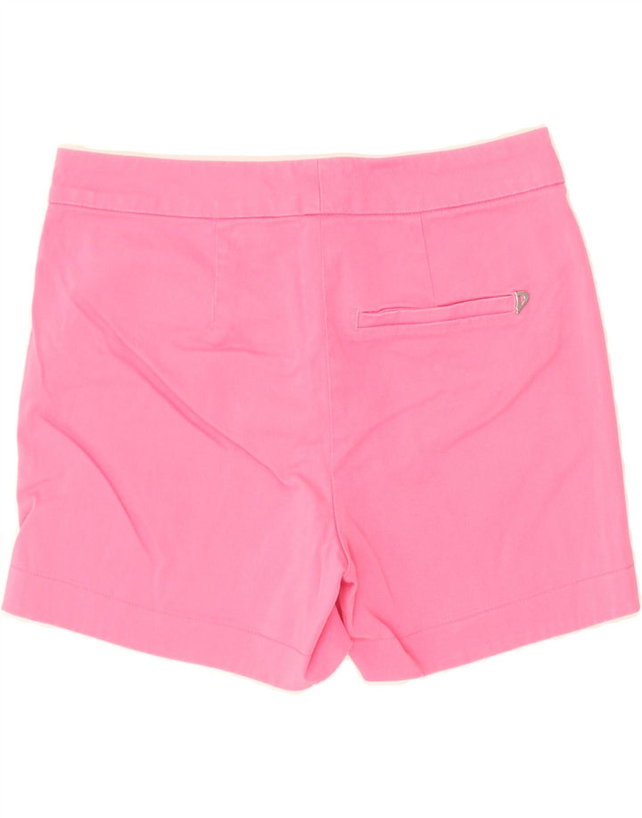 DONDUP Womens Casual Shorts IT 42 Medium W29  Pink Cotton | Vintage Dondup | Thrift | Second-Hand Dondup | Used Clothing | Messina Hembry 