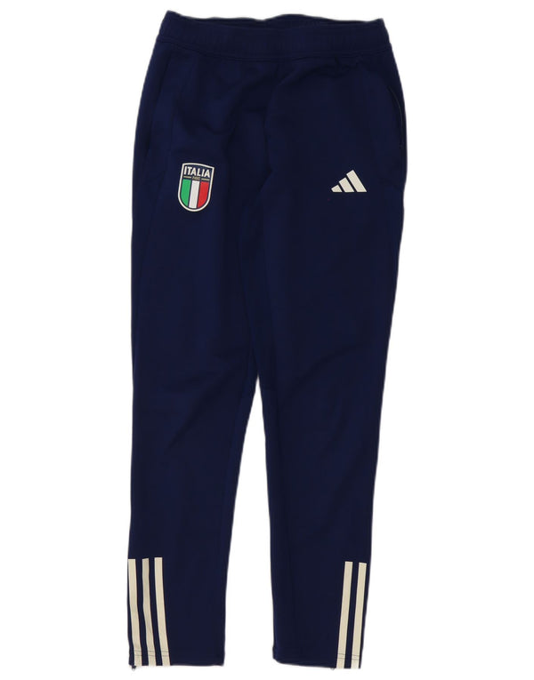 Adidas Boys Italia Graphic Tracksuit Bukser 11-12 år Marineblå