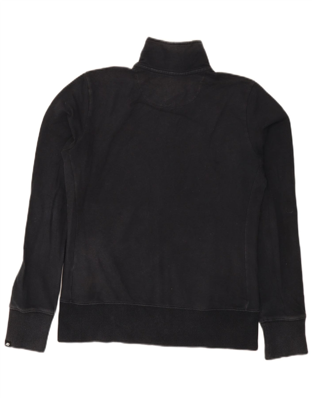 Nike træningsdragt topjakke til kvinder UK 14 Medium Sort Colourblock Bomuld