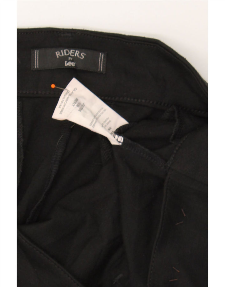 LEE Womens Riders Straight Skirt US 14 XL W34 Black Polyester Vintage Lee and Second-Hand Lee from Messina Hembry 