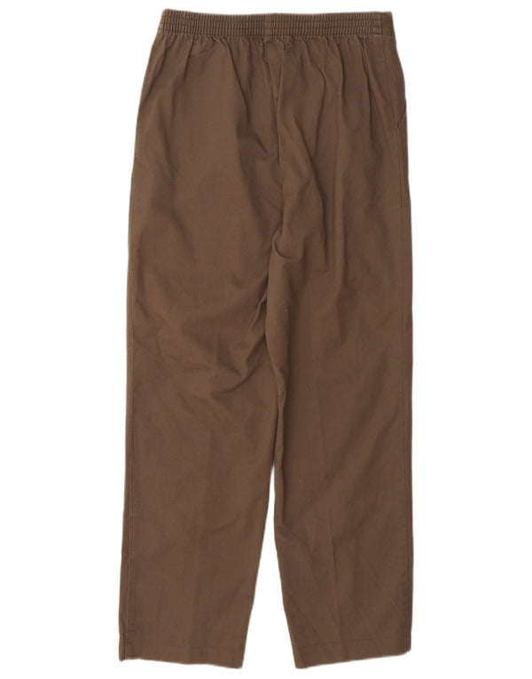 Marks & Spencer Lige fritidsbukser til kvinder UK 8 Small W26 L26 Brun