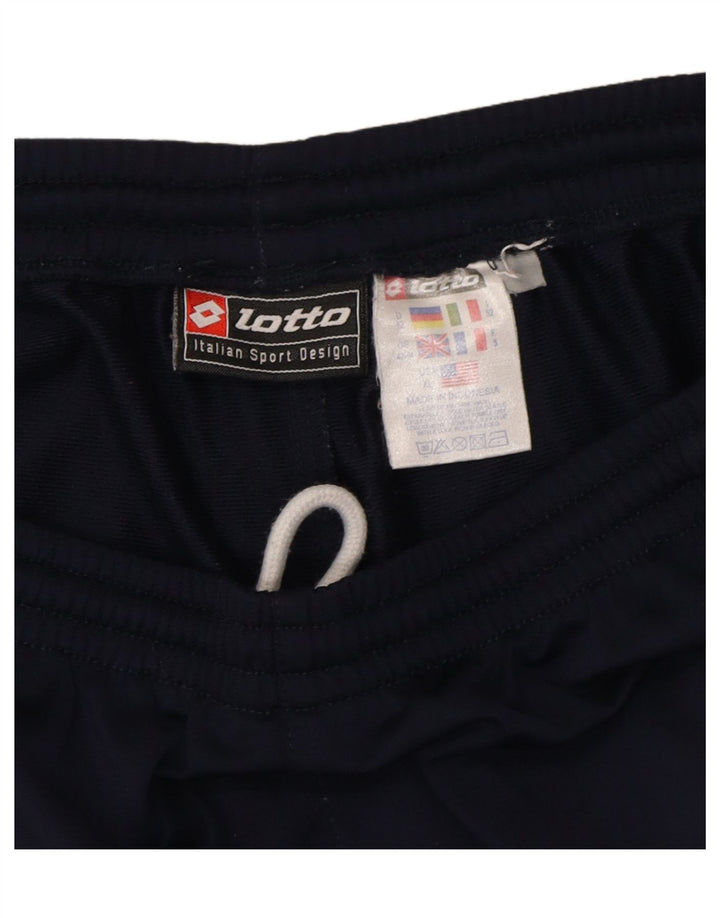 LOTTO Mens Tracksuit Trousers UK 42/44 Large Navy Blue Polyester Vintage Lotto and Second-Hand Lotto from Messina Hembry 