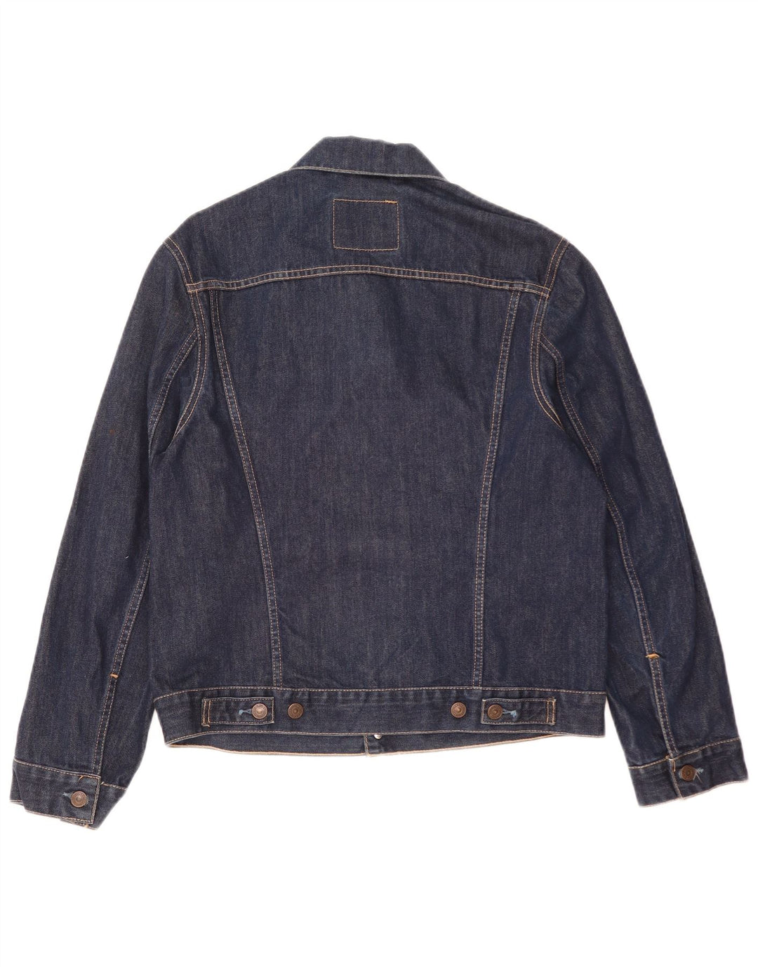 Levi's Herre denimjakke UK 38 Medium Navyblå Bomuld
