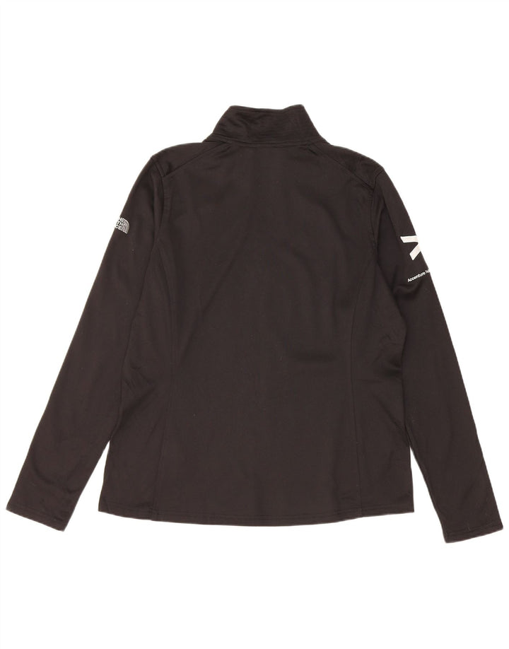 The North Face Dame Grafisk Pullover Træningsdragt Top UK 16 Large Sort