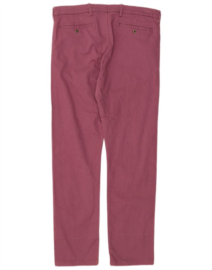 Levi's Slim Chino-bukser til mænd W36 L32 Pink Bomuld