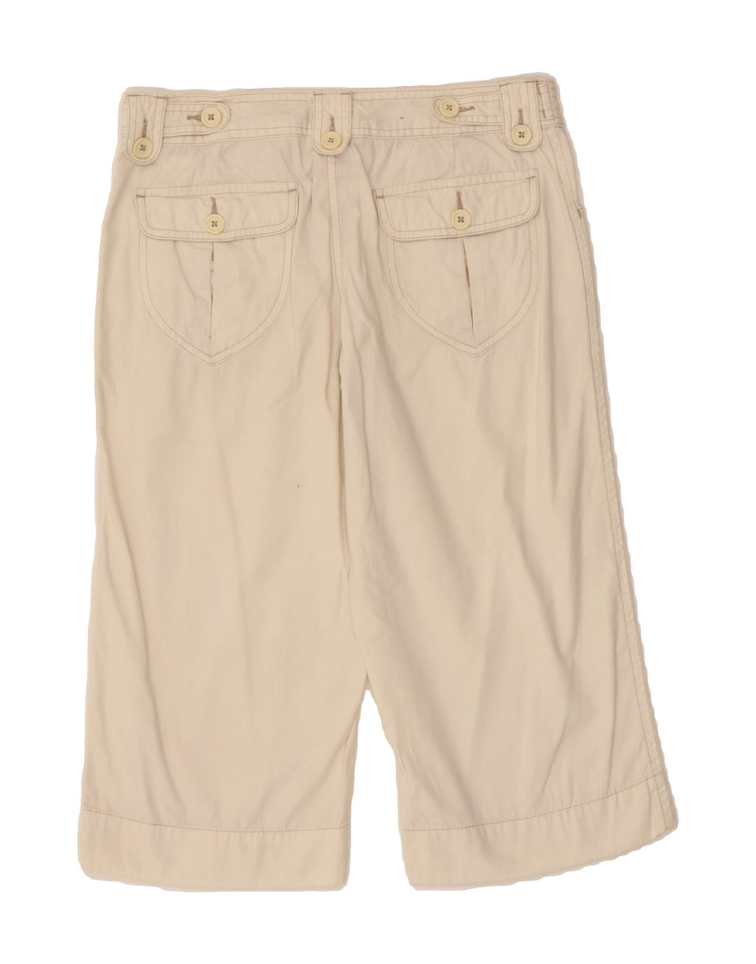 MOSSIMO Womens Bermuda Shorts US 7 Medium W30  Beige Cotton Vintage Mossimo and Second-Hand Mossimo from Messina Hembry 