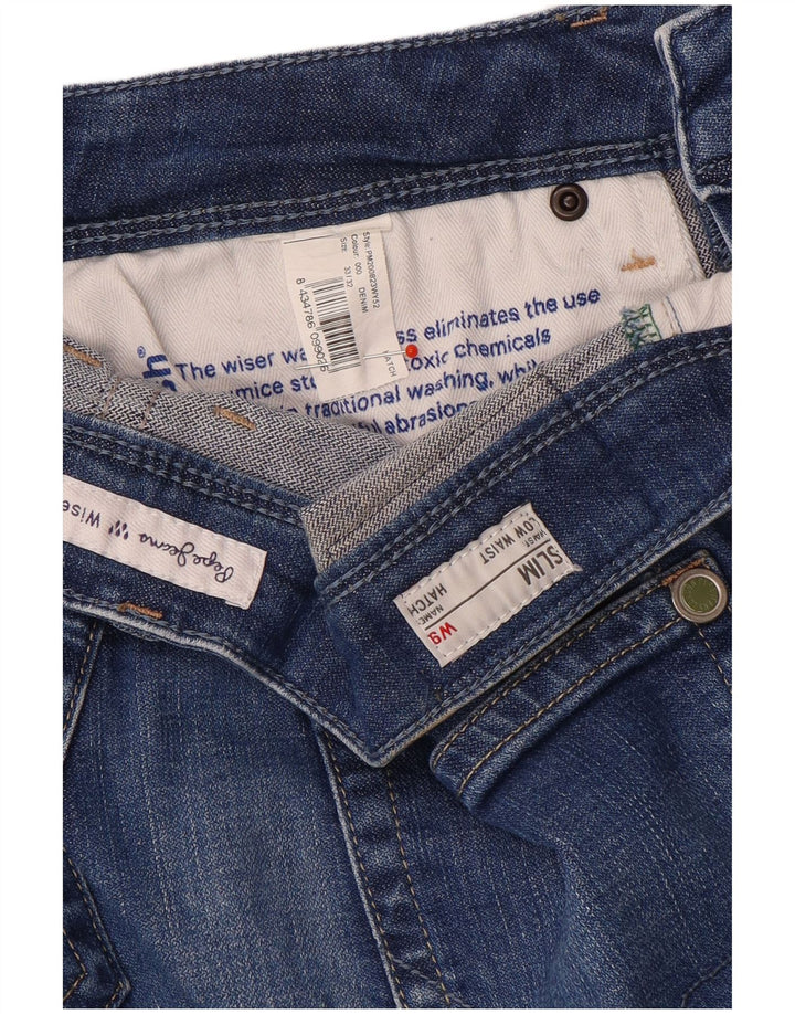 PEPE Jeans Herre Lavtalje Slim Jeans W32 L32 Blå