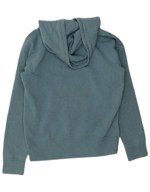 Hurley Dame Grafisk Hoodie Jumper UK 14 Medium Blue Bomuld