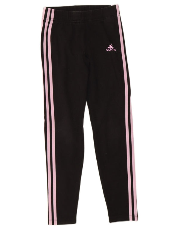 Adidas pigeleggings 11-12 år sort bomuld