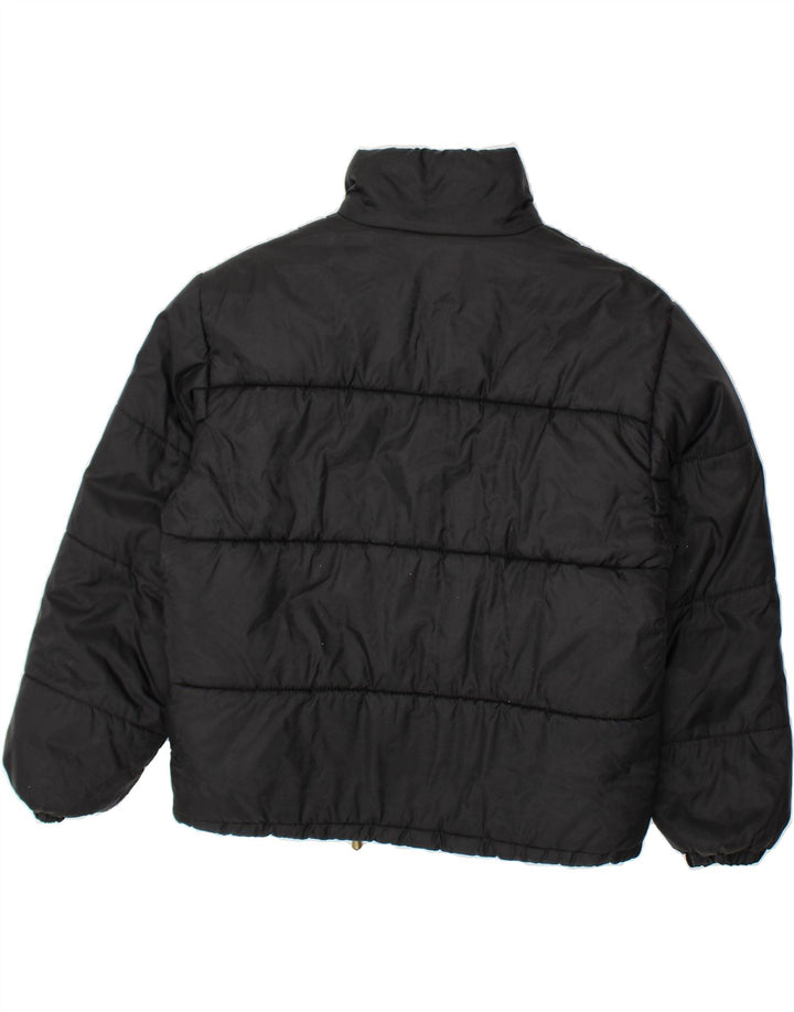 BRUGI Womens Padded Jacket IT 42 Medium Black Polyamide Vintage Brugi and Second-Hand Brugi from Messina Hembry 