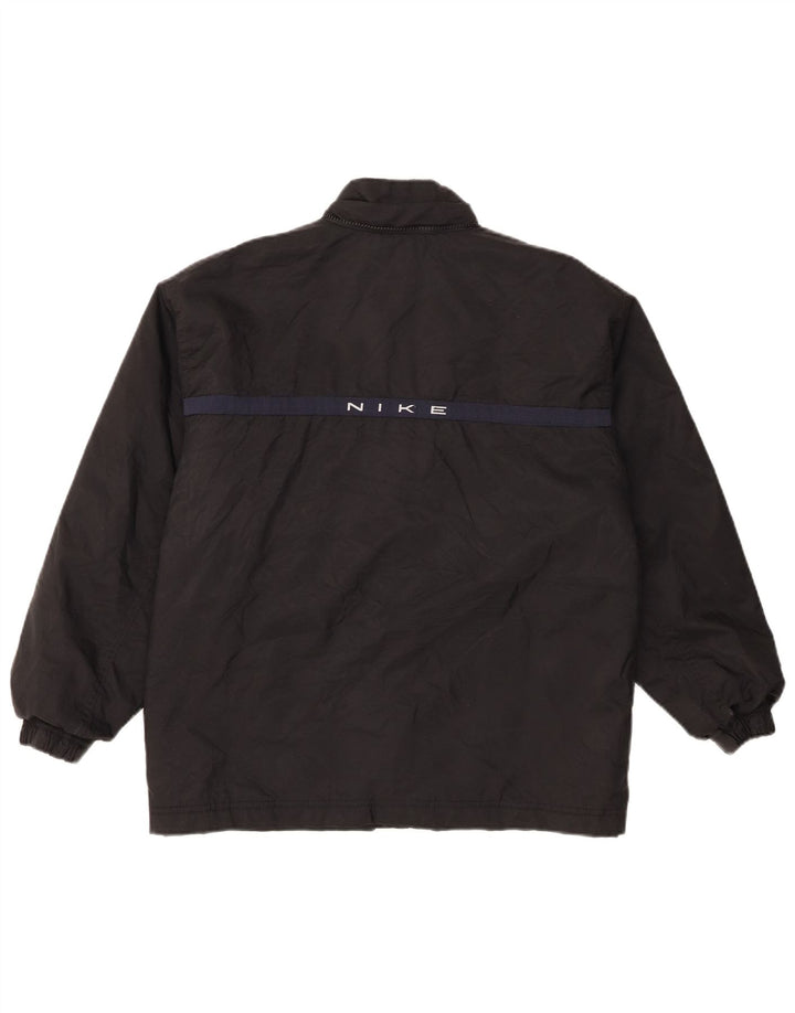 Nike drenge grafisk vindjakke 12-13 år stor sort nylon