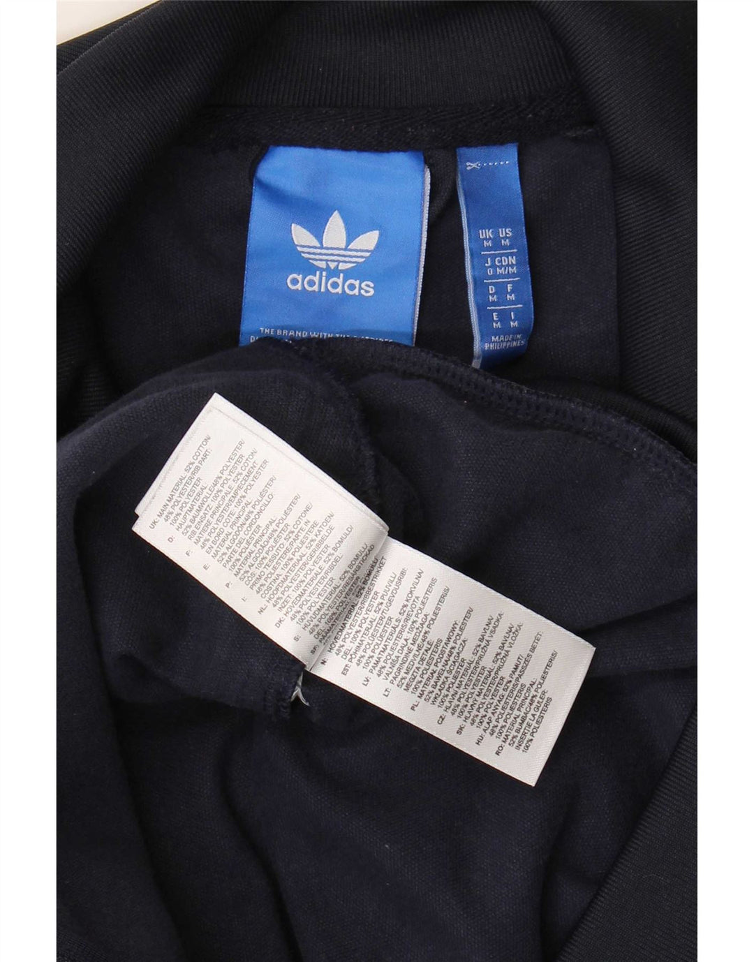 Adidas Træningsdragt til mænd Topjakke Medium Navyblå Bomuld