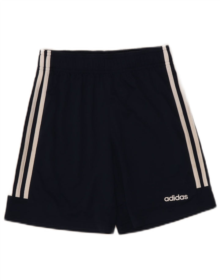 Adidas drenge Climalite sportsshorts 11-12 år marineblå polyester