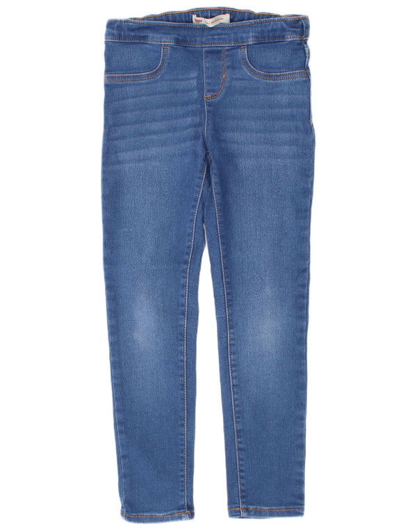 Levi's Girls Jegging Jeans 6-7 År W24 L23 Blå Bomuld