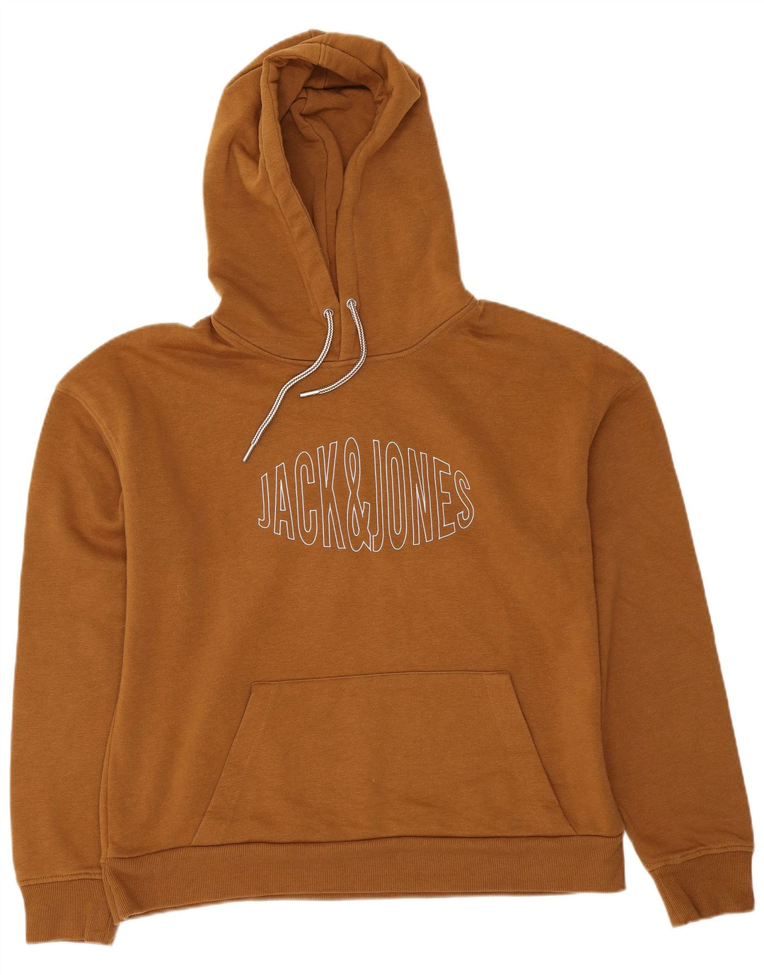 Jack & Jones Grafisk hættetrøje til mænd 2XL Brun